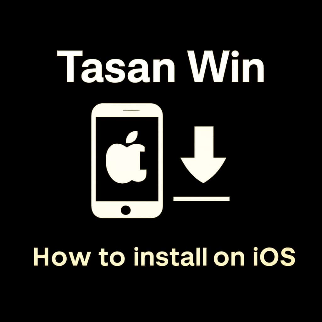 An icon symbolizing the guide for installing Tasan Win on iOS.