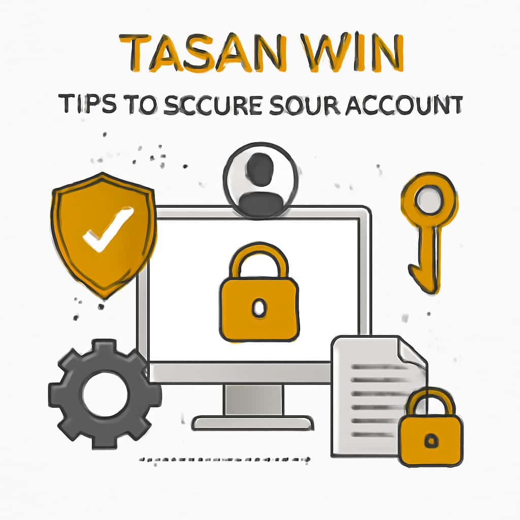 An illustration explaining permissions related to Tasan Win Account security.